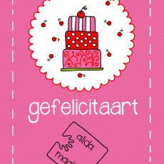 gefelicitaart kaart