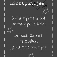 lichtpuntjes kaart